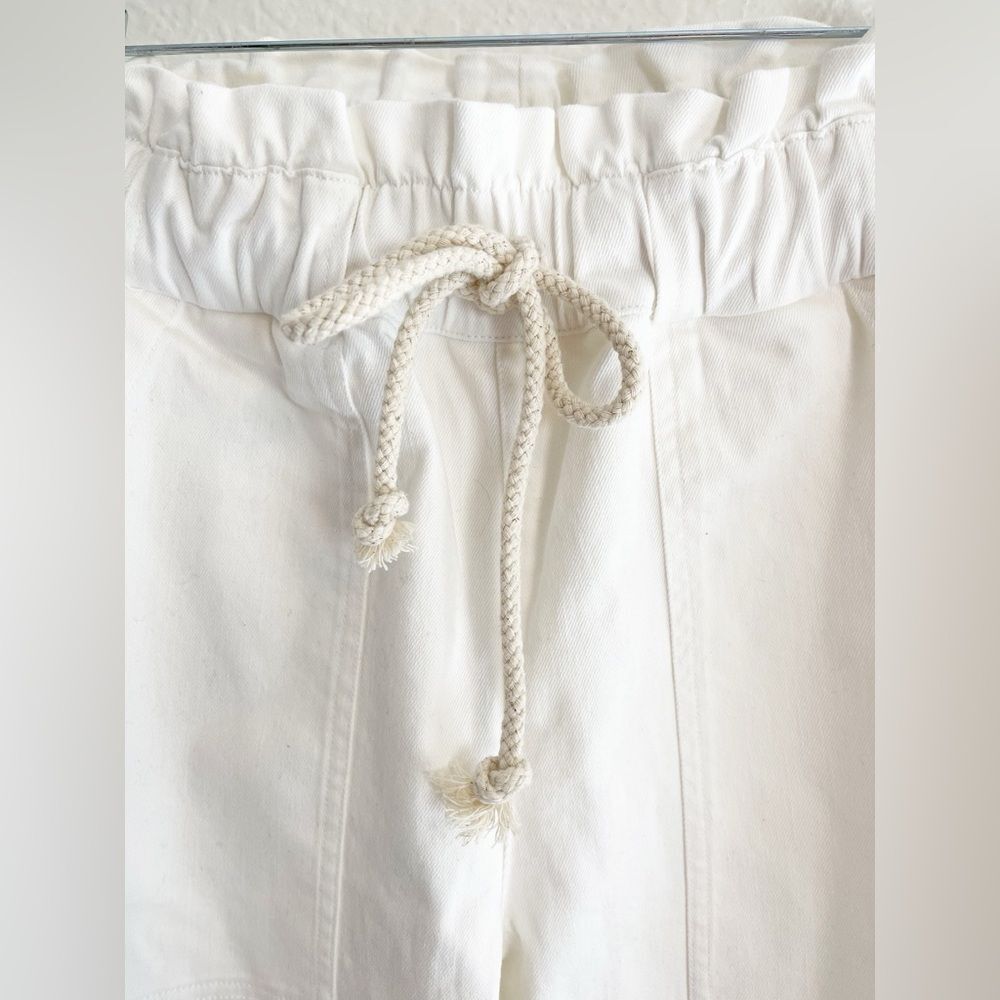 Electric & Rose Easy Drawstring Pant in white    XS NWT - Picture 6 of 10